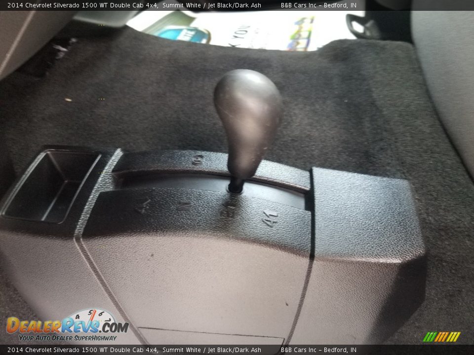 2014 Chevrolet Silverado 1500 WT Double Cab 4x4 Summit White / Jet Black/Dark Ash Photo #21