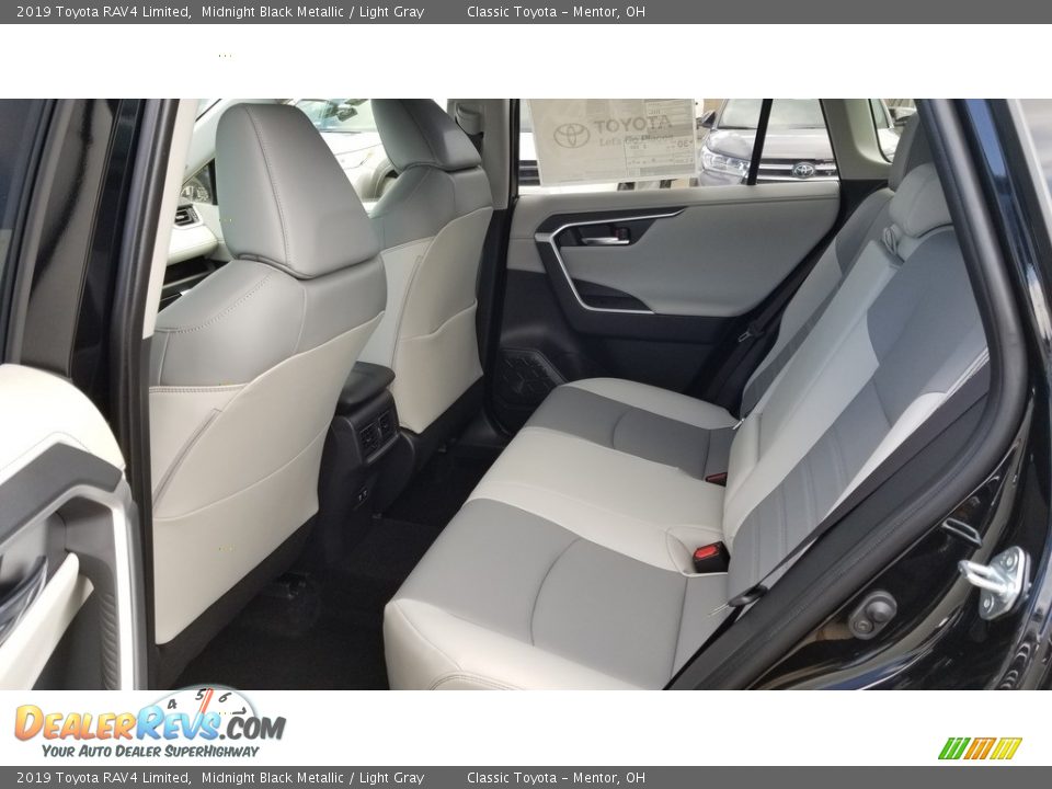 Rear Seat of 2019 Toyota RAV4 Limited Photo #3