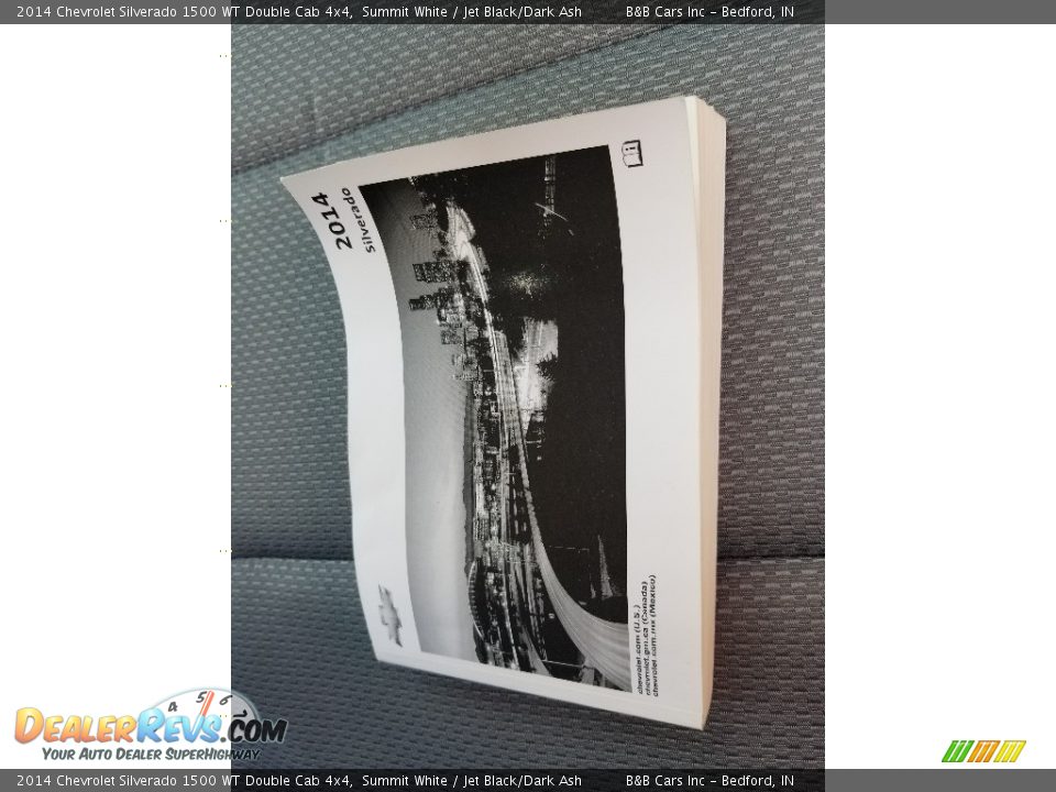 2014 Chevrolet Silverado 1500 WT Double Cab 4x4 Summit White / Jet Black/Dark Ash Photo #29