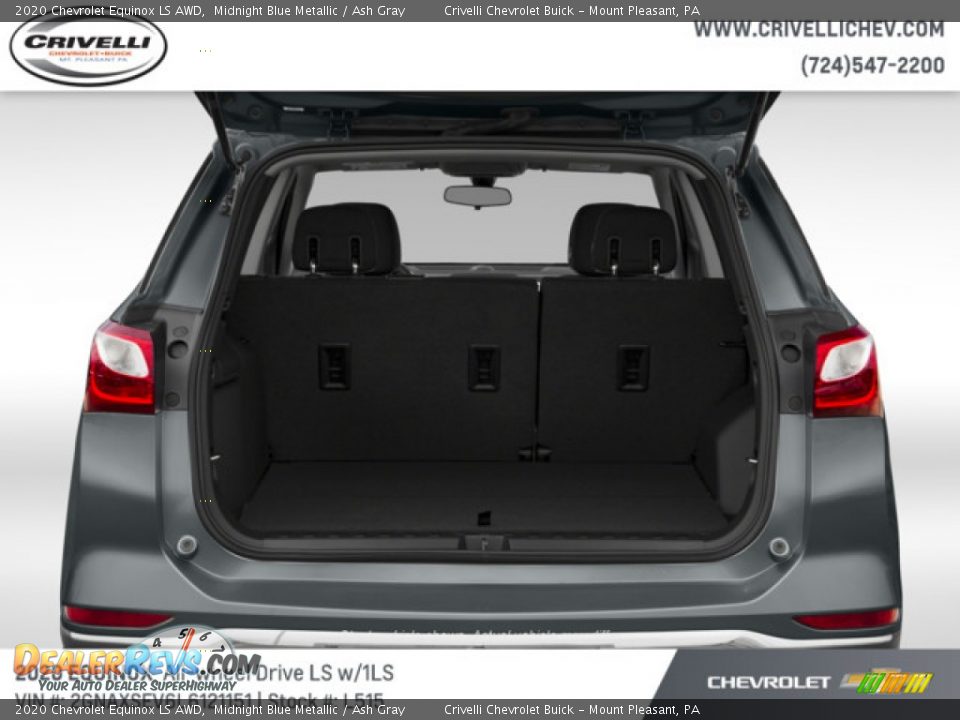 2020 Chevrolet Equinox LS AWD Midnight Blue Metallic / Ash Gray Photo #13