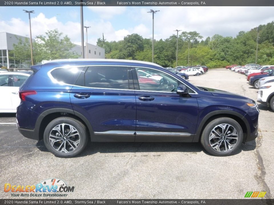 2020 Hyundai Santa Fe Limited 2.0 AWD Stormy Sea / Black Photo #1