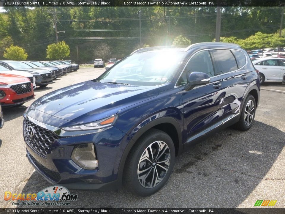 2020 Hyundai Santa Fe Limited 2.0 AWD Stormy Sea / Black Photo #5