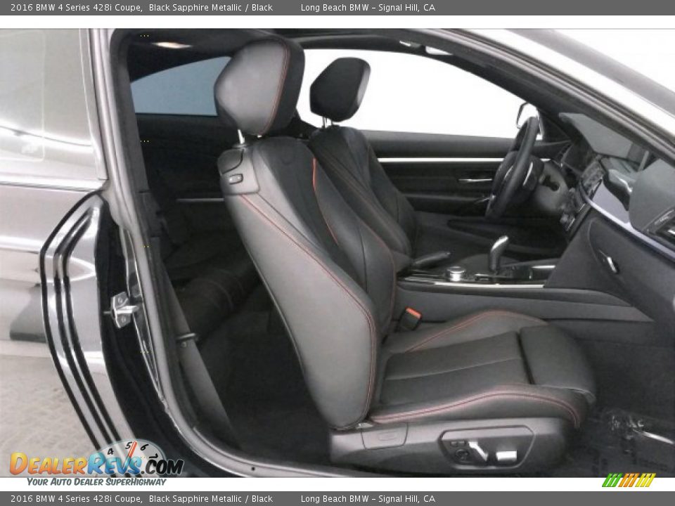 2016 BMW 4 Series 428i Coupe Black Sapphire Metallic / Black Photo #6