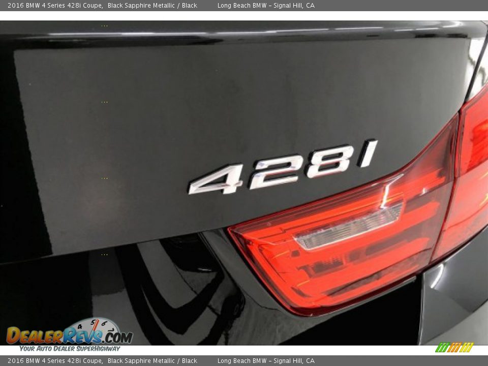 2016 BMW 4 Series 428i Coupe Black Sapphire Metallic / Black Photo #7