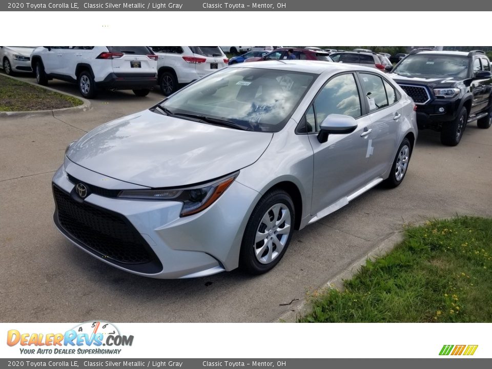 2020 Toyota Corolla LE Classic Silver Metallic / Light Gray Photo #1