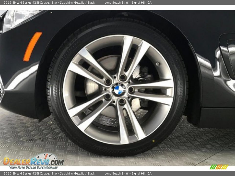 2016 BMW 4 Series 428i Coupe Black Sapphire Metallic / Black Photo #8