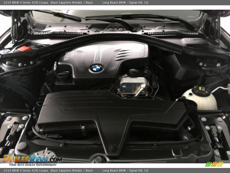 2016 BMW 4 Series 428i Coupe Black Sapphire Metallic / Black Photo #9