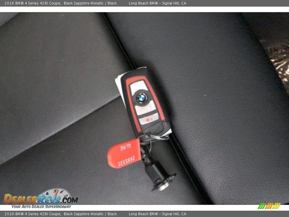2016 BMW 4 Series 428i Coupe Black Sapphire Metallic / Black Photo #11