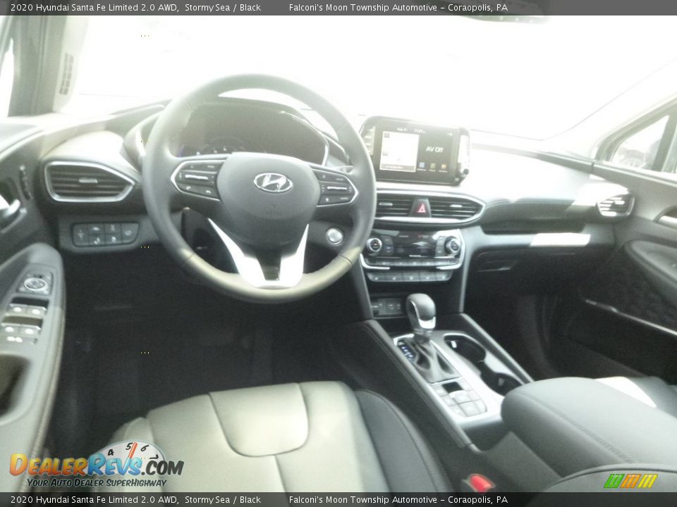 2020 Hyundai Santa Fe Limited 2.0 AWD Stormy Sea / Black Photo #9