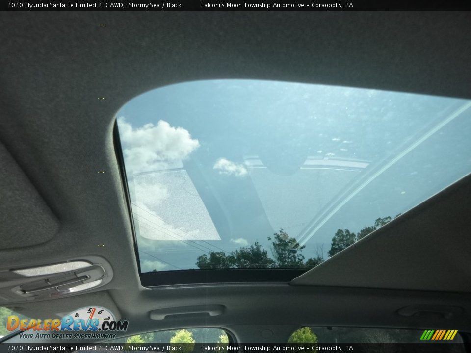 2020 Hyundai Santa Fe Limited 2.0 AWD Stormy Sea / Black Photo #13