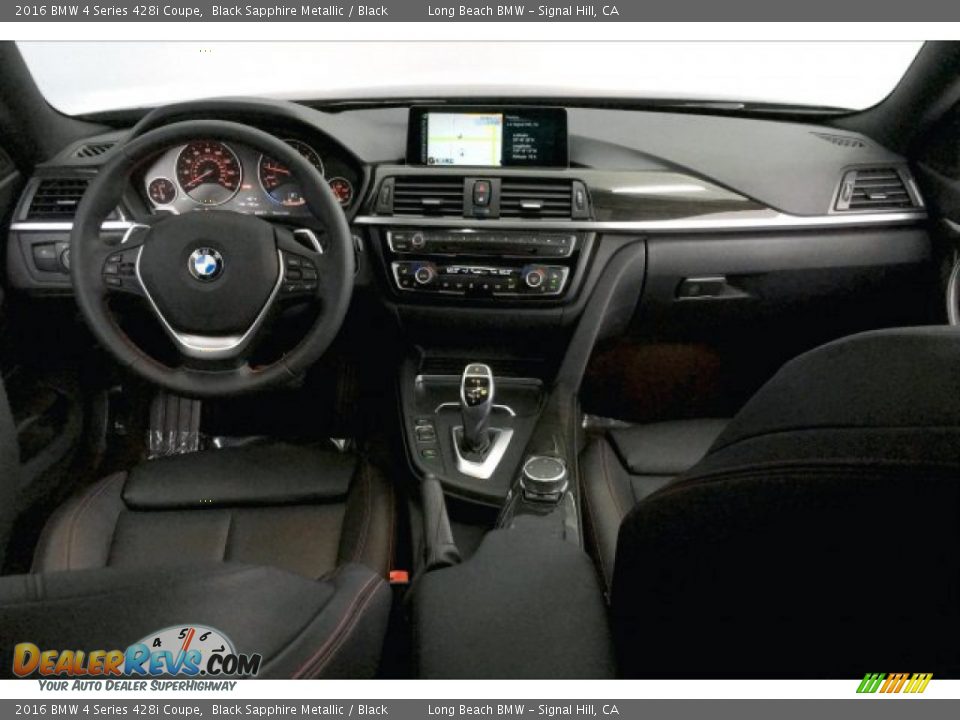 2016 BMW 4 Series 428i Coupe Black Sapphire Metallic / Black Photo #20