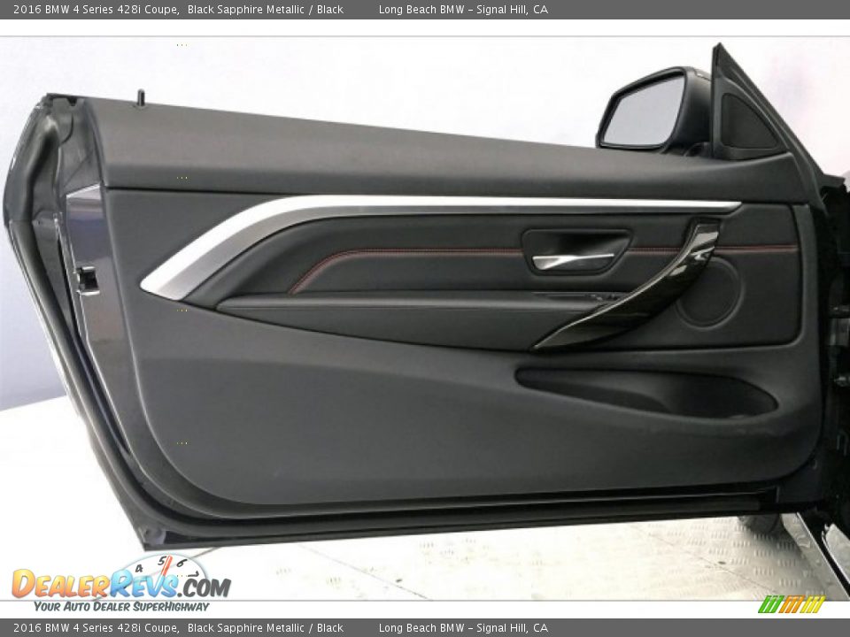 2016 BMW 4 Series 428i Coupe Black Sapphire Metallic / Black Photo #21