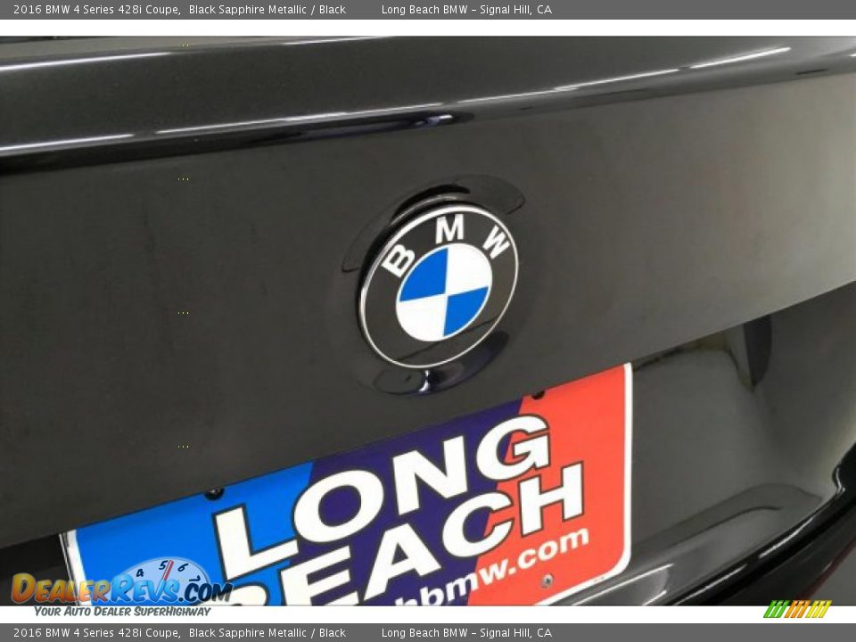 2016 BMW 4 Series 428i Coupe Black Sapphire Metallic / Black Photo #23