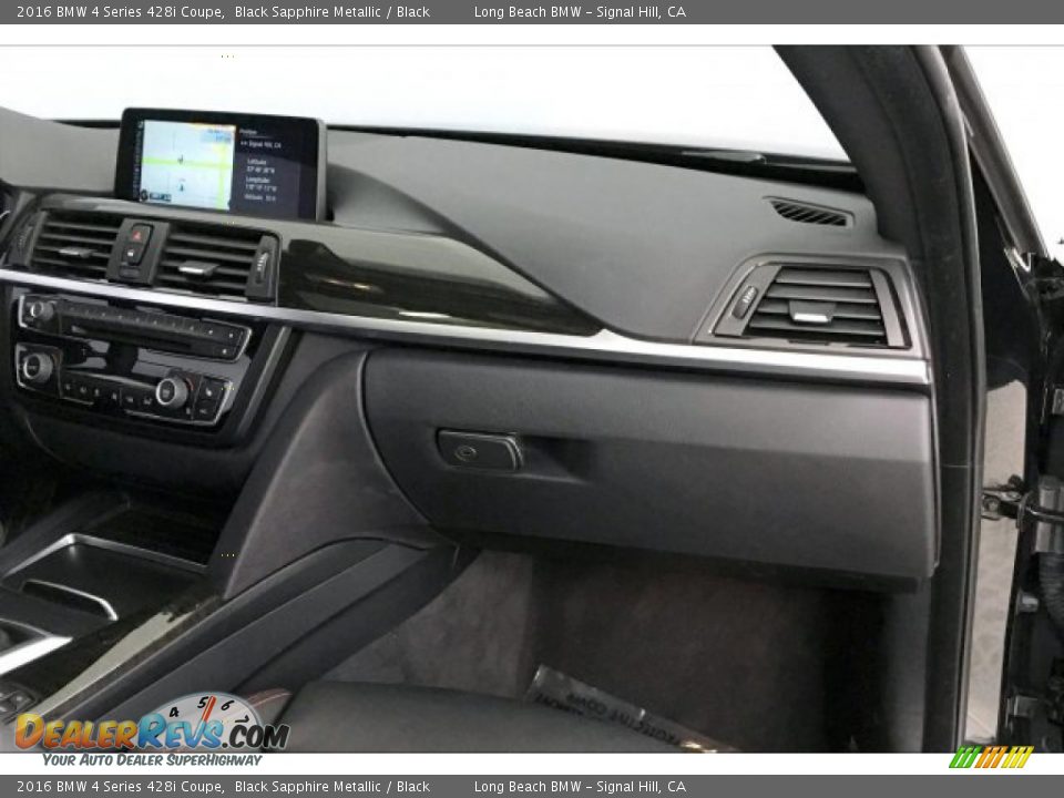 2016 BMW 4 Series 428i Coupe Black Sapphire Metallic / Black Photo #24