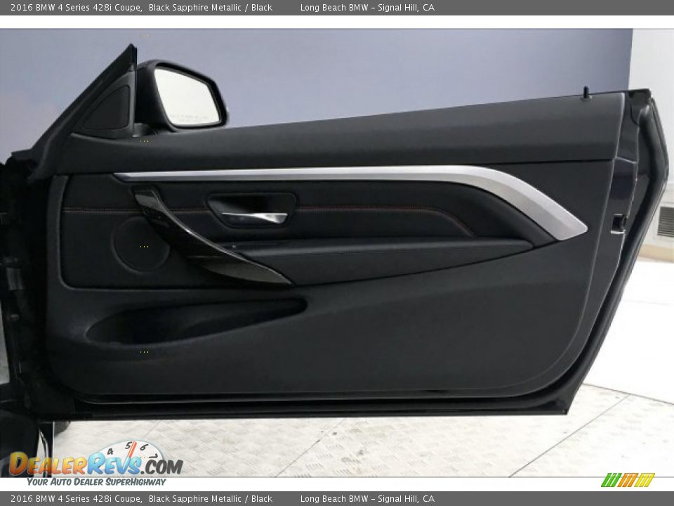 2016 BMW 4 Series 428i Coupe Black Sapphire Metallic / Black Photo #26