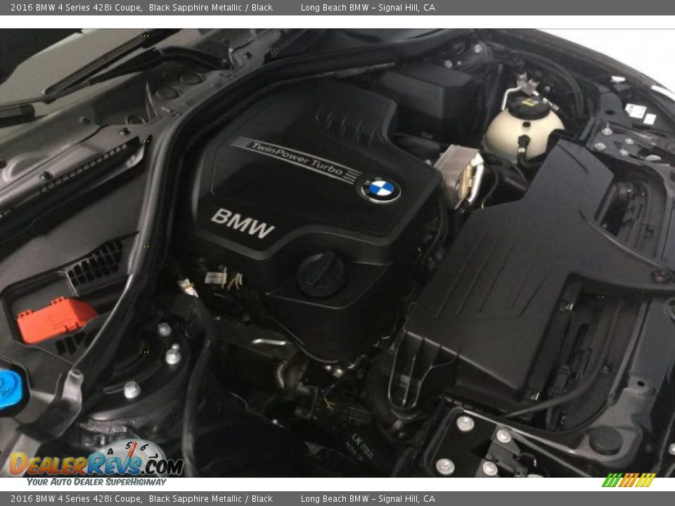2016 BMW 4 Series 428i Coupe Black Sapphire Metallic / Black Photo #27