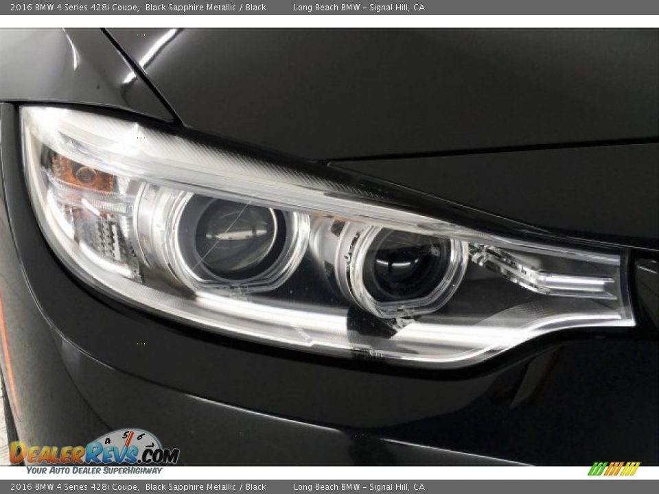 2016 BMW 4 Series 428i Coupe Black Sapphire Metallic / Black Photo #28