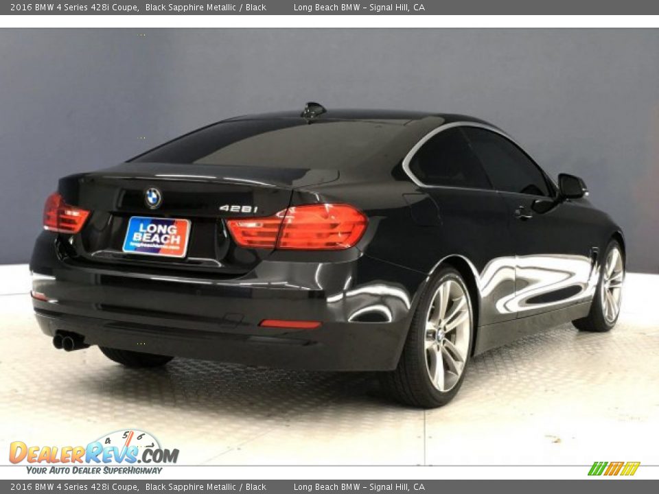 2016 BMW 4 Series 428i Coupe Black Sapphire Metallic / Black Photo #30