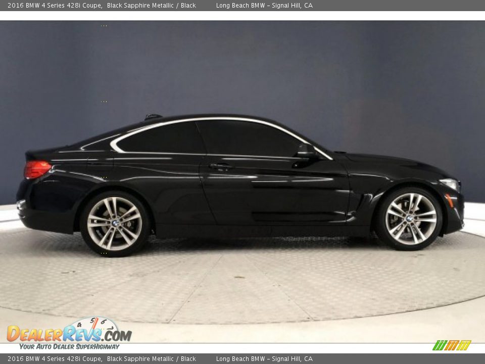 2016 BMW 4 Series 428i Coupe Black Sapphire Metallic / Black Photo #31