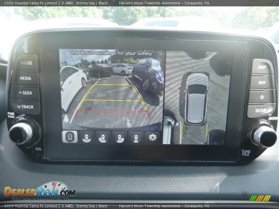 2020 Hyundai Santa Fe Limited 2.0 AWD Stormy Sea / Black Photo #15