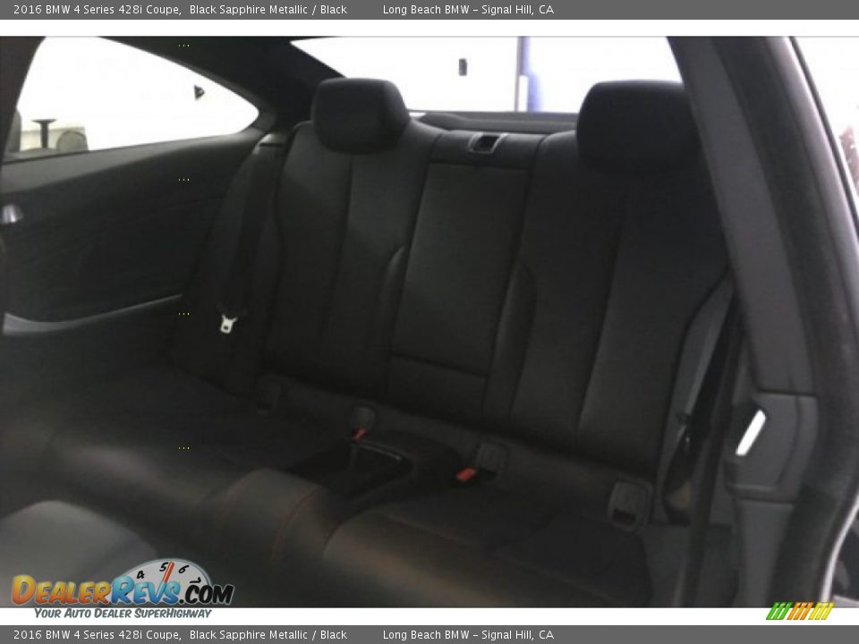 2016 BMW 4 Series 428i Coupe Black Sapphire Metallic / Black Photo #33