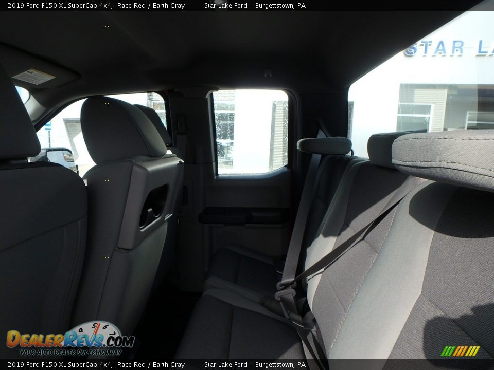 2019 Ford F150 XL SuperCab 4x4 Race Red / Earth Gray Photo #12