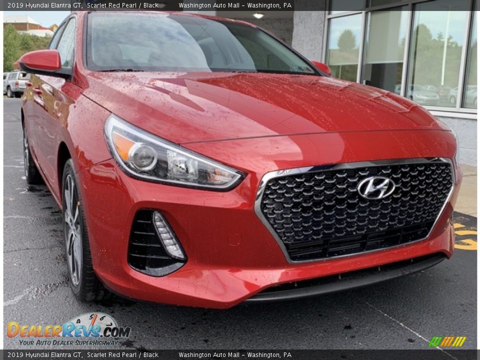 2019 Hyundai Elantra GT Scarlet Red Pearl / Black Photo #1