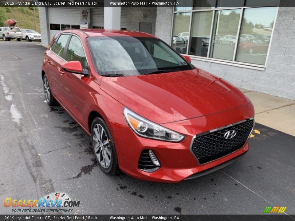 2019 Hyundai Elantra GT Scarlet Red Pearl / Black Photo #2
