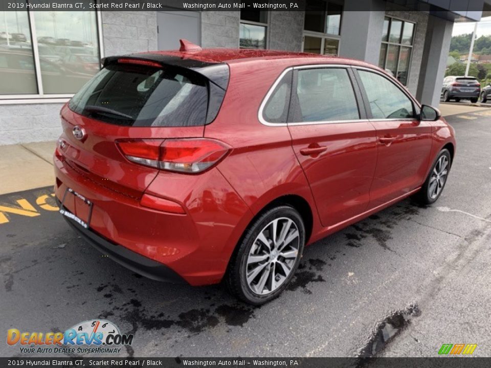 2019 Hyundai Elantra GT Scarlet Red Pearl / Black Photo #4
