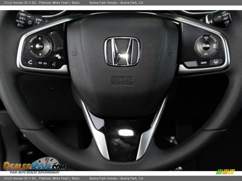2019 Honda CR-V EX Platinum White Pearl / Black Photo #18