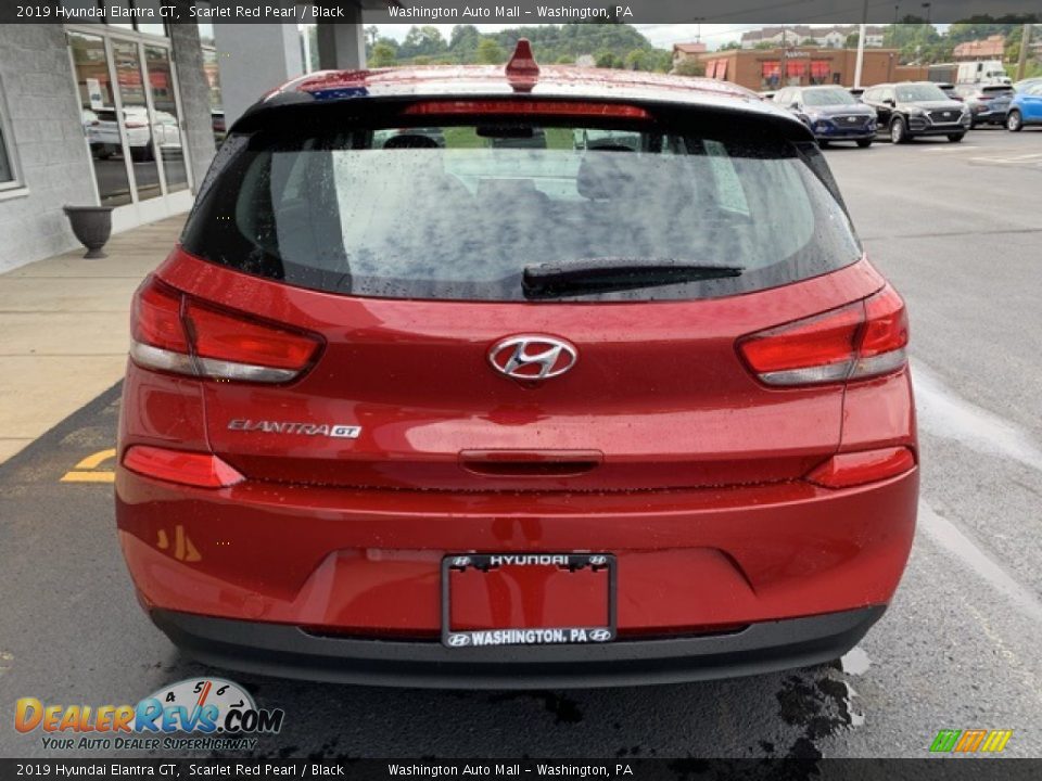 2019 Hyundai Elantra GT Scarlet Red Pearl / Black Photo #5