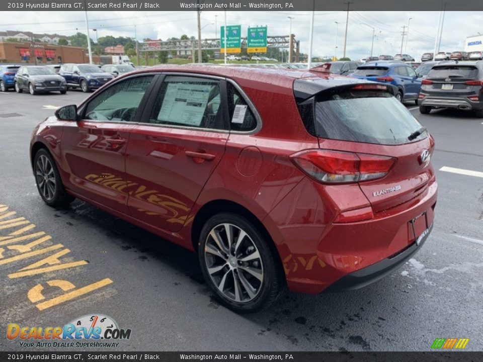 2019 Hyundai Elantra GT Scarlet Red Pearl / Black Photo #6