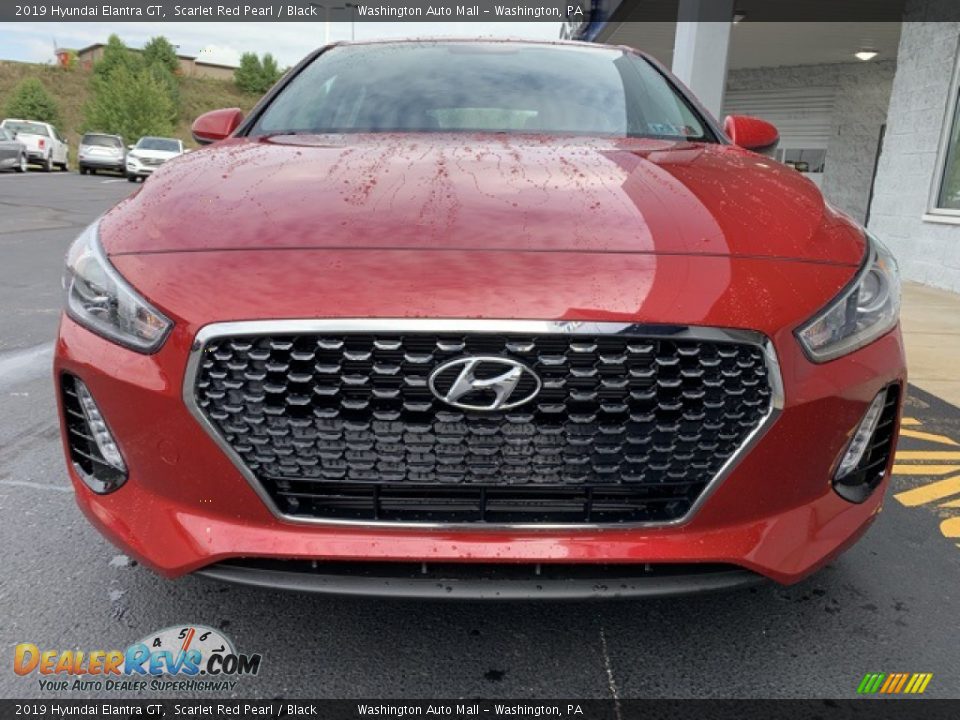 2019 Hyundai Elantra GT Scarlet Red Pearl / Black Photo #8