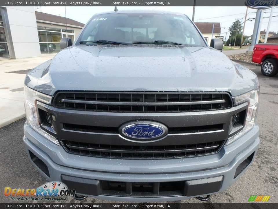 2019 Ford F150 XLT SuperCrew 4x4 Abyss Gray / Black Photo #2