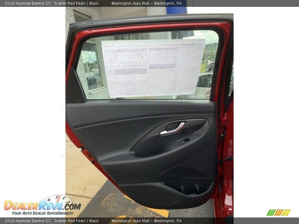 2019 Hyundai Elantra GT Scarlet Red Pearl / Black Photo #17