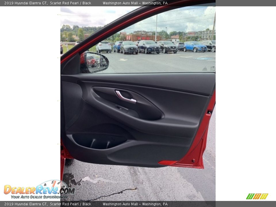 2019 Hyundai Elantra GT Scarlet Red Pearl / Black Photo #27