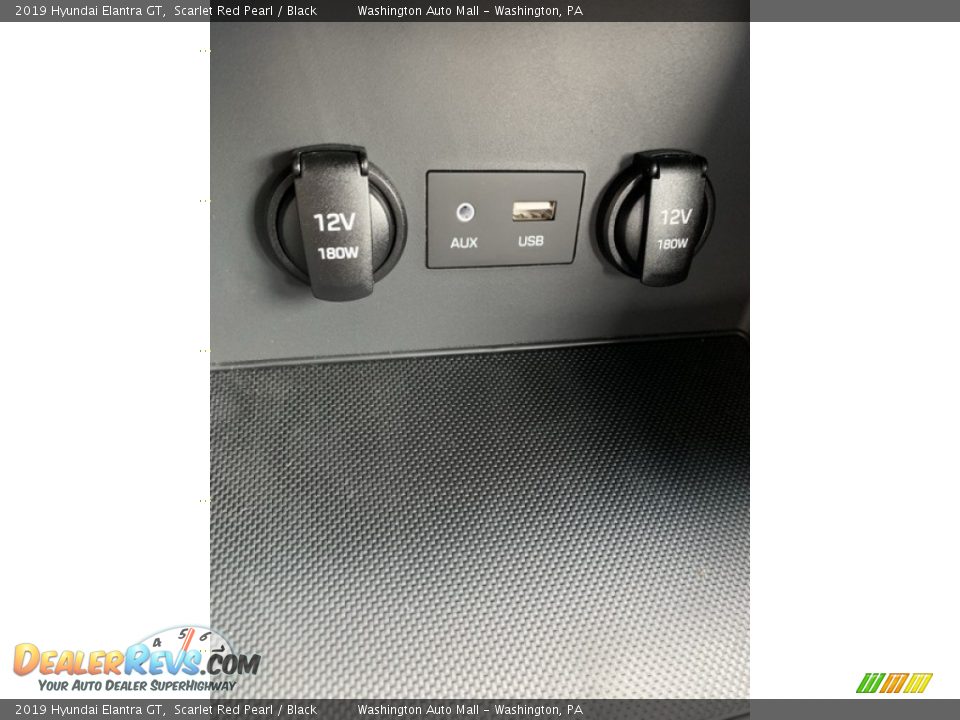 2019 Hyundai Elantra GT Scarlet Red Pearl / Black Photo #36