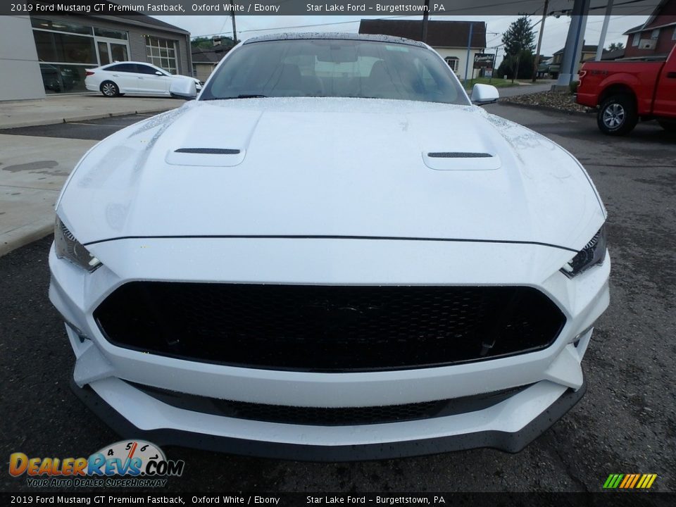 2019 Ford Mustang GT Premium Fastback Oxford White / Ebony Photo #2