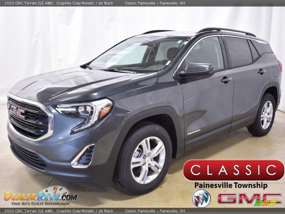 2020 GMC Terrain SLE AWD Graphite Gray Metallic / Jet Black Photo #1