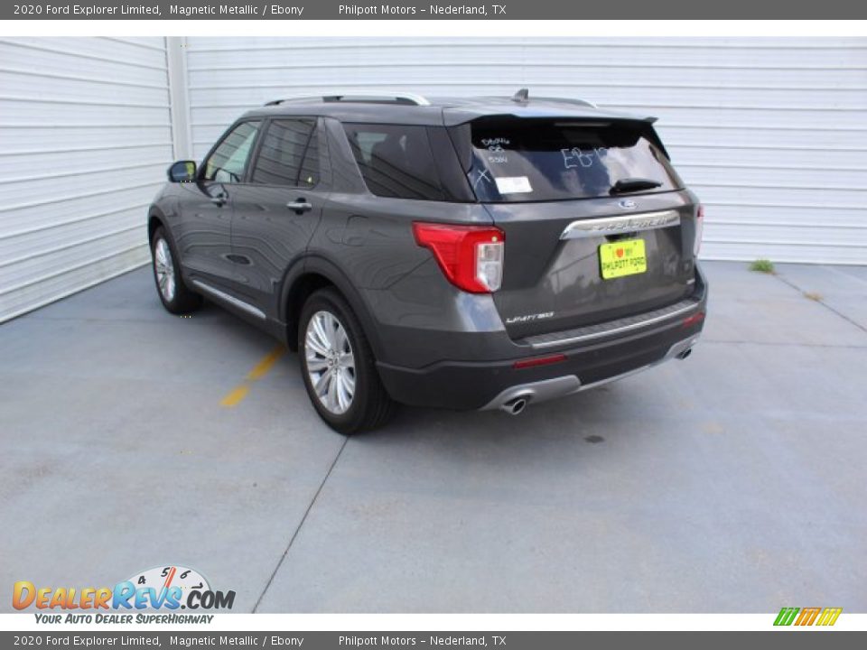2020 Ford Explorer Limited Magnetic Metallic / Ebony Photo #6