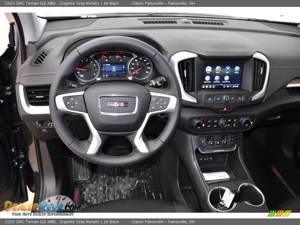 2020 GMC Terrain SLE AWD Graphite Gray Metallic / Jet Black Photo #8