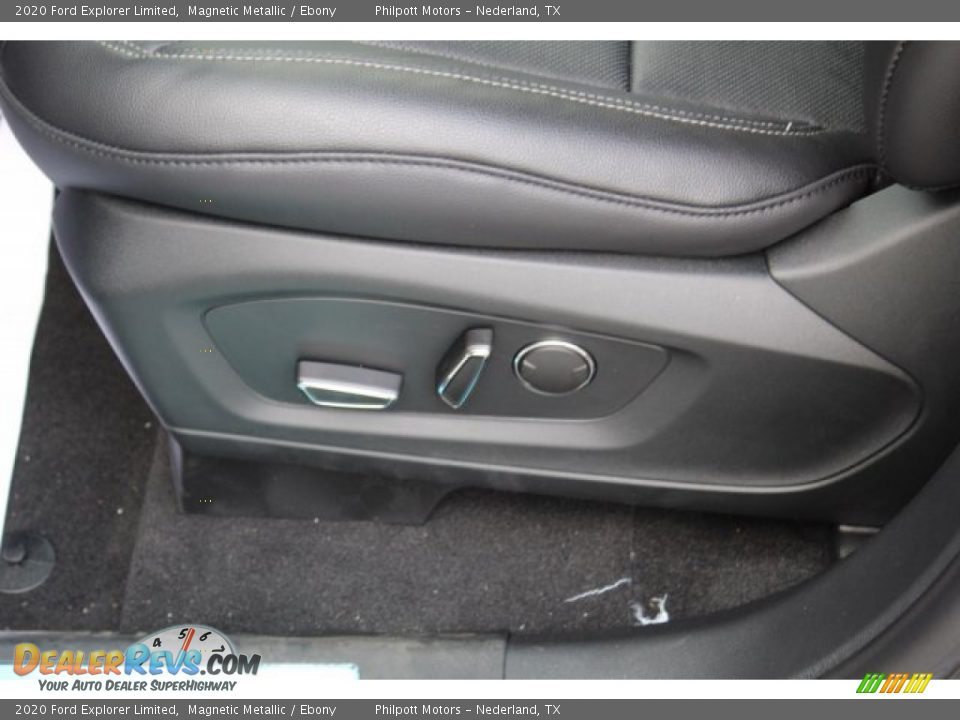 2020 Ford Explorer Limited Magnetic Metallic / Ebony Photo #11