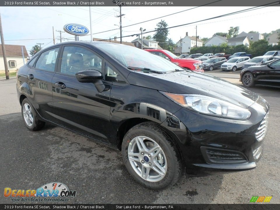 2019 Ford Fiesta SE Sedan Shadow Black / Charcoal Black Photo #3