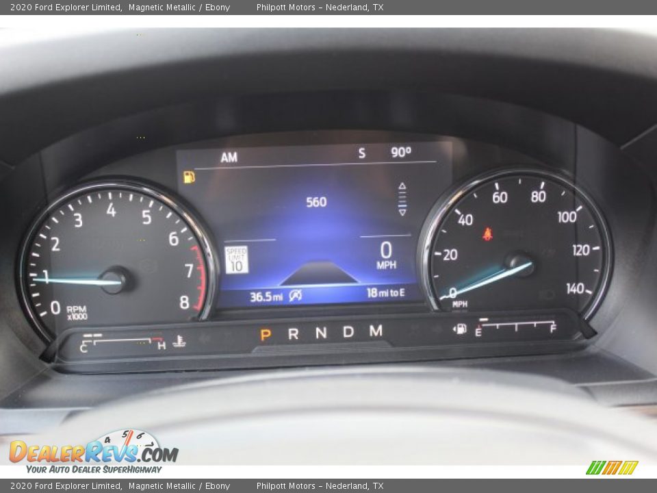 2020 Ford Explorer Limited Gauges Photo #15