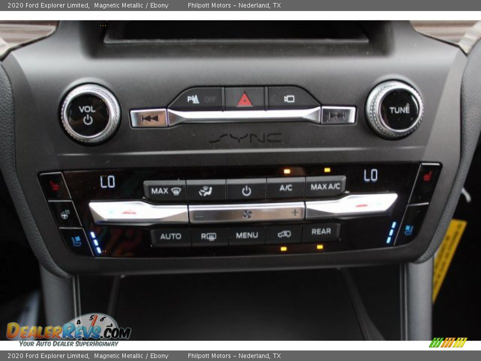 2020 Ford Explorer Limited Magnetic Metallic / Ebony Photo #18