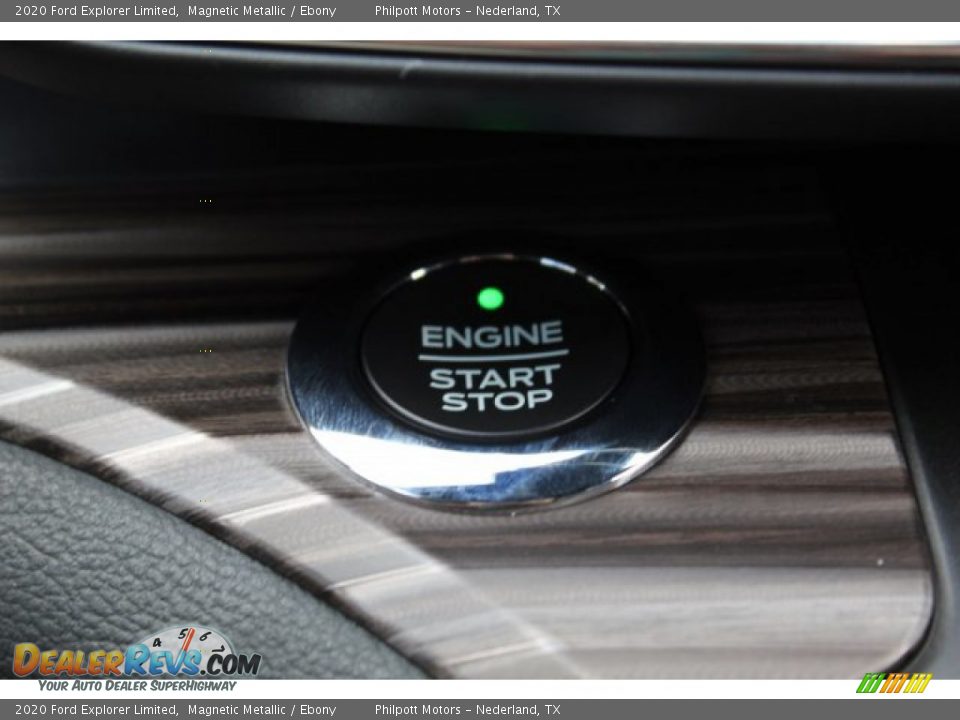 2020 Ford Explorer Limited Magnetic Metallic / Ebony Photo #19