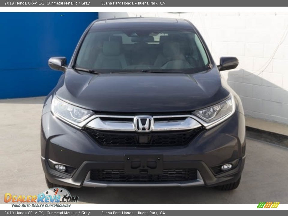 Gunmetal Metallic 2019 Honda CR-V EX Photo #3