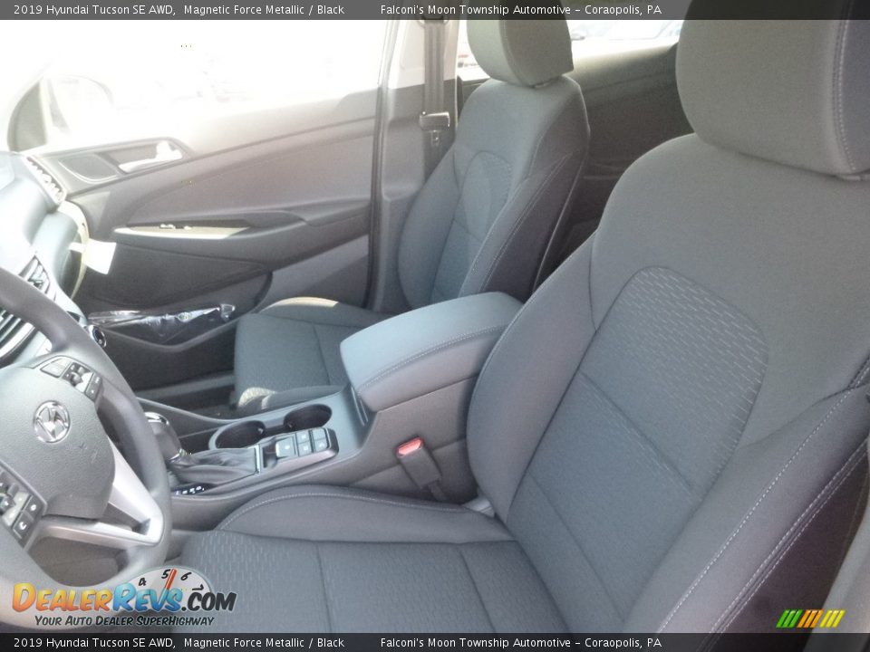 2019 Hyundai Tucson SE AWD Magnetic Force Metallic / Black Photo #11