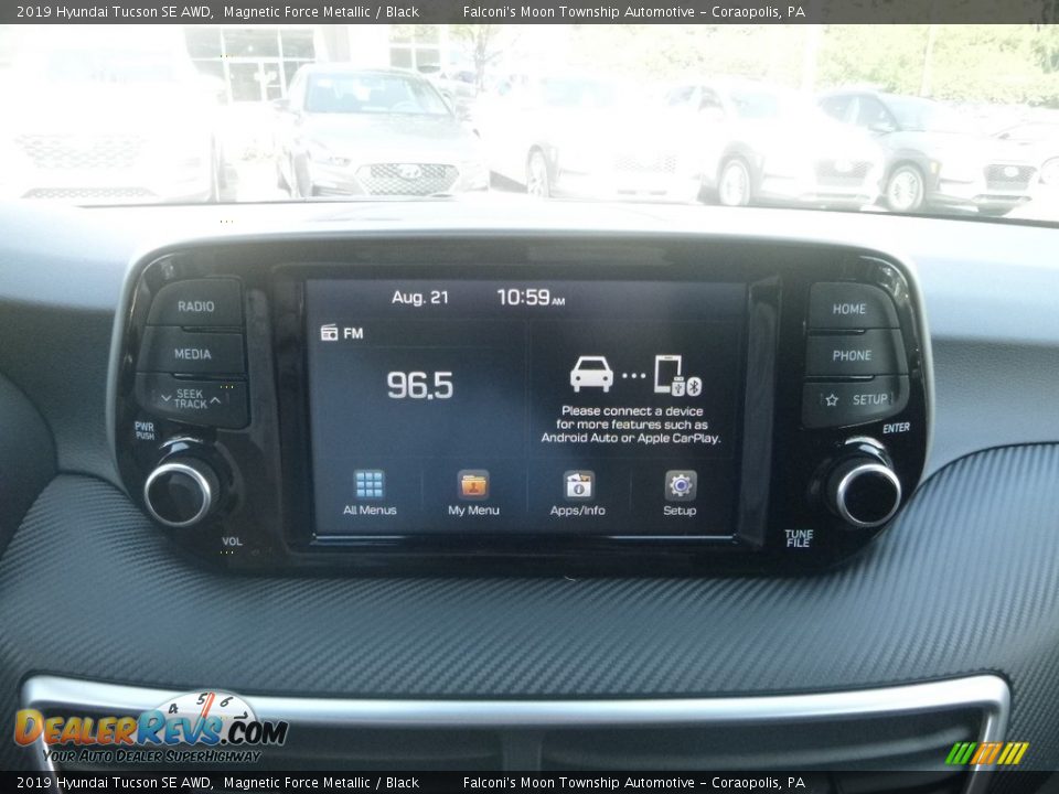 2019 Hyundai Tucson SE AWD Magnetic Force Metallic / Black Photo #13
