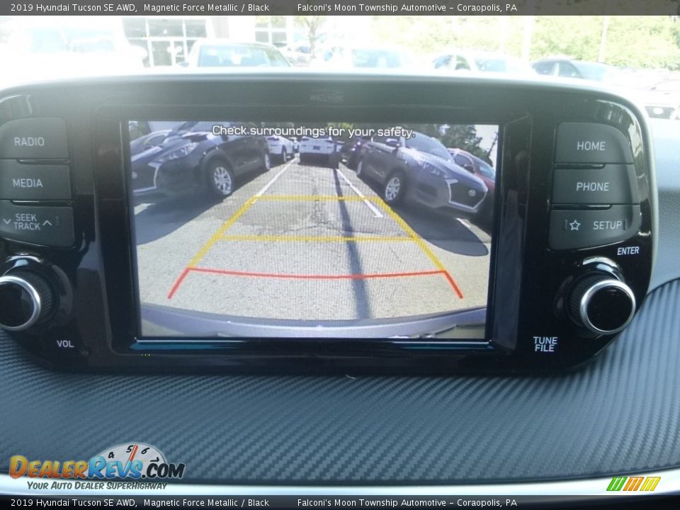 2019 Hyundai Tucson SE AWD Magnetic Force Metallic / Black Photo #14